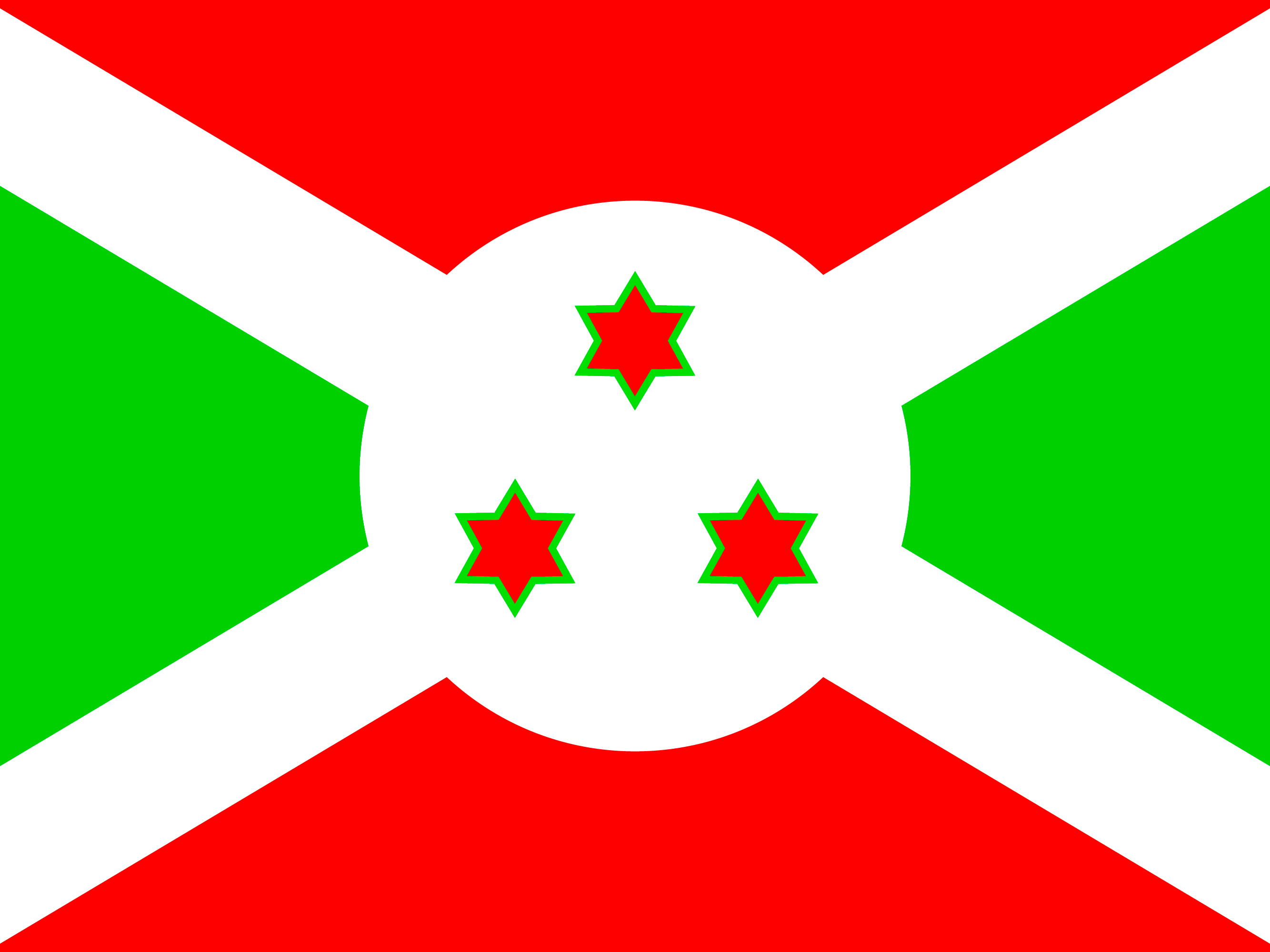 Búrúndí fáni
