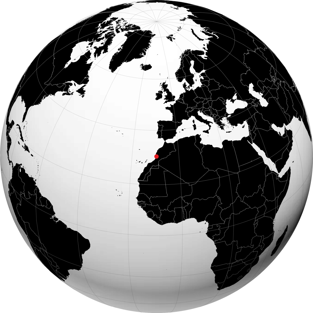 Agadir á hnöttnum