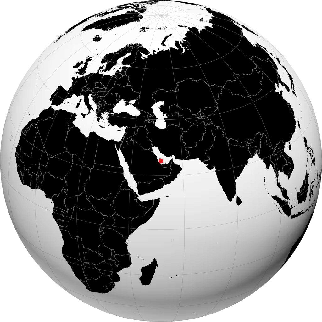 Al Wakrah á hnöttnum