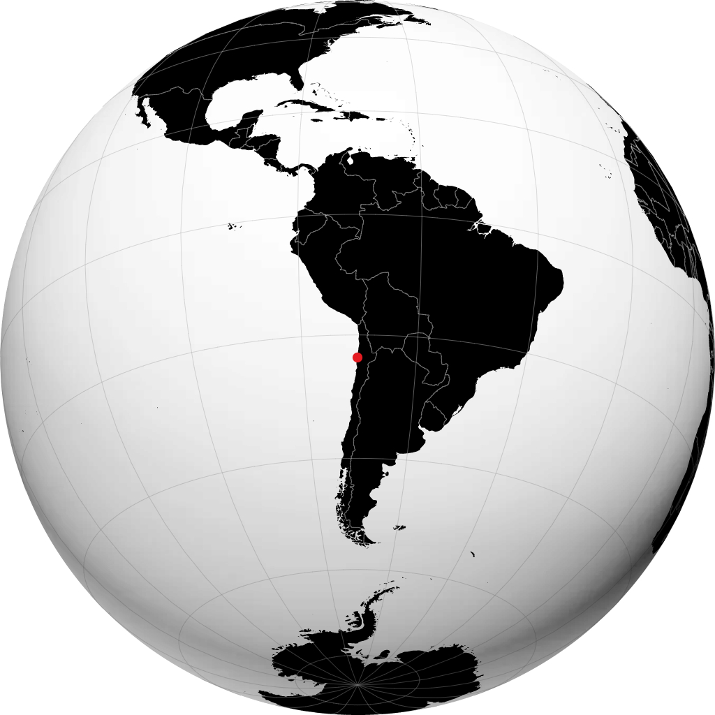 Antofagasta á hnöttnum