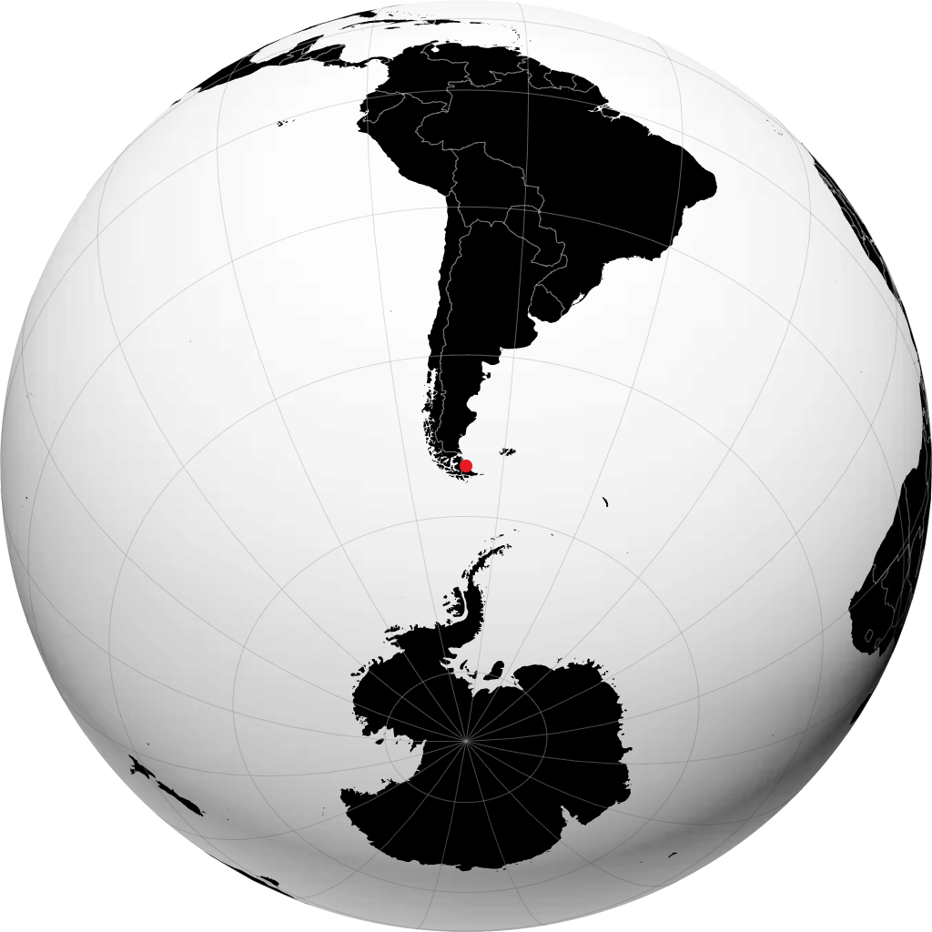 Rio Grande á hnöttnum