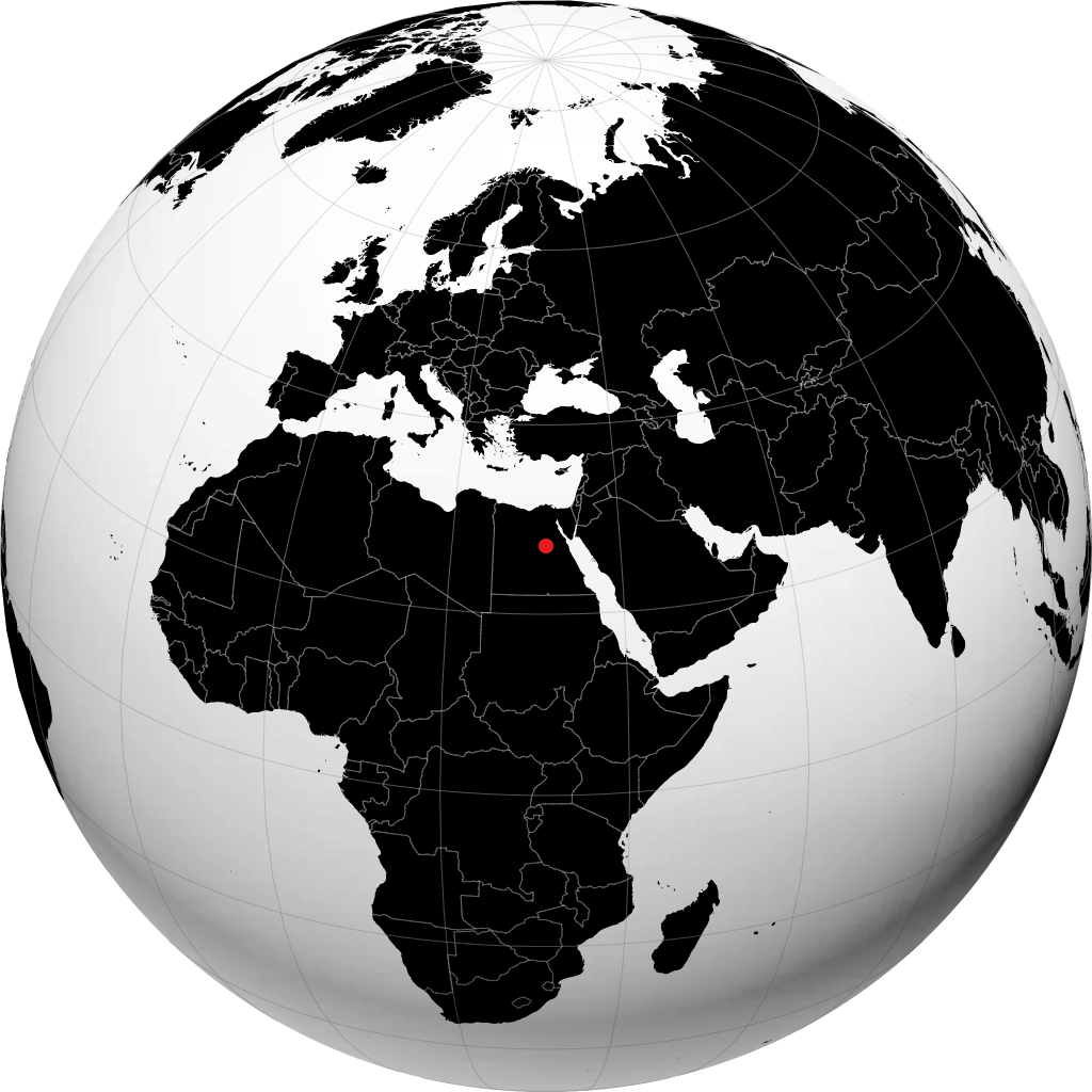 Assiut á hnöttnum