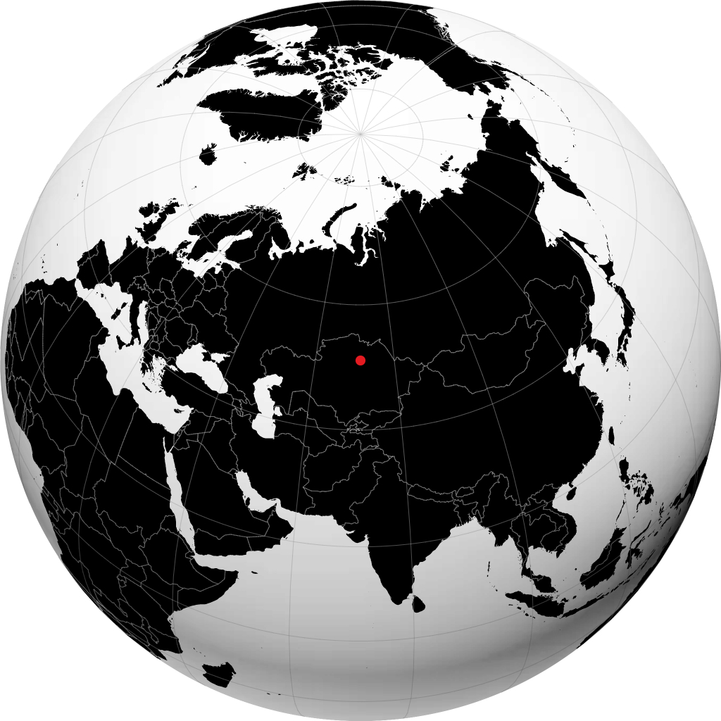 Astana á hnöttnum