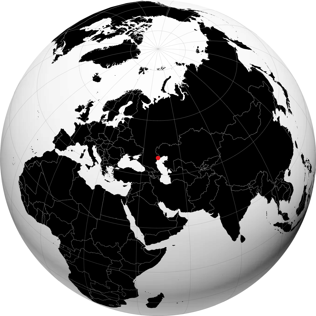 Astrakhan á hnöttnum