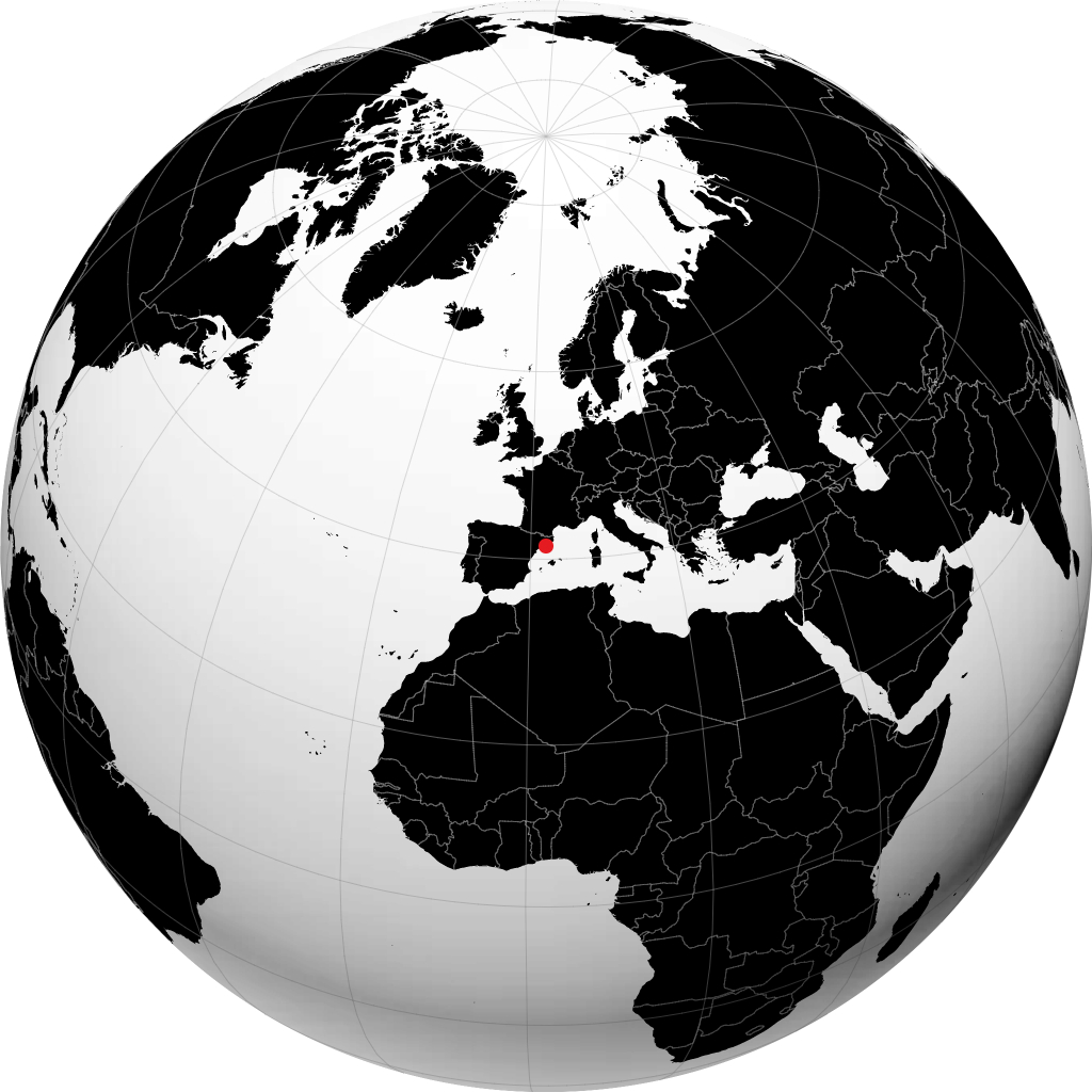 Barcelona á hnöttnum