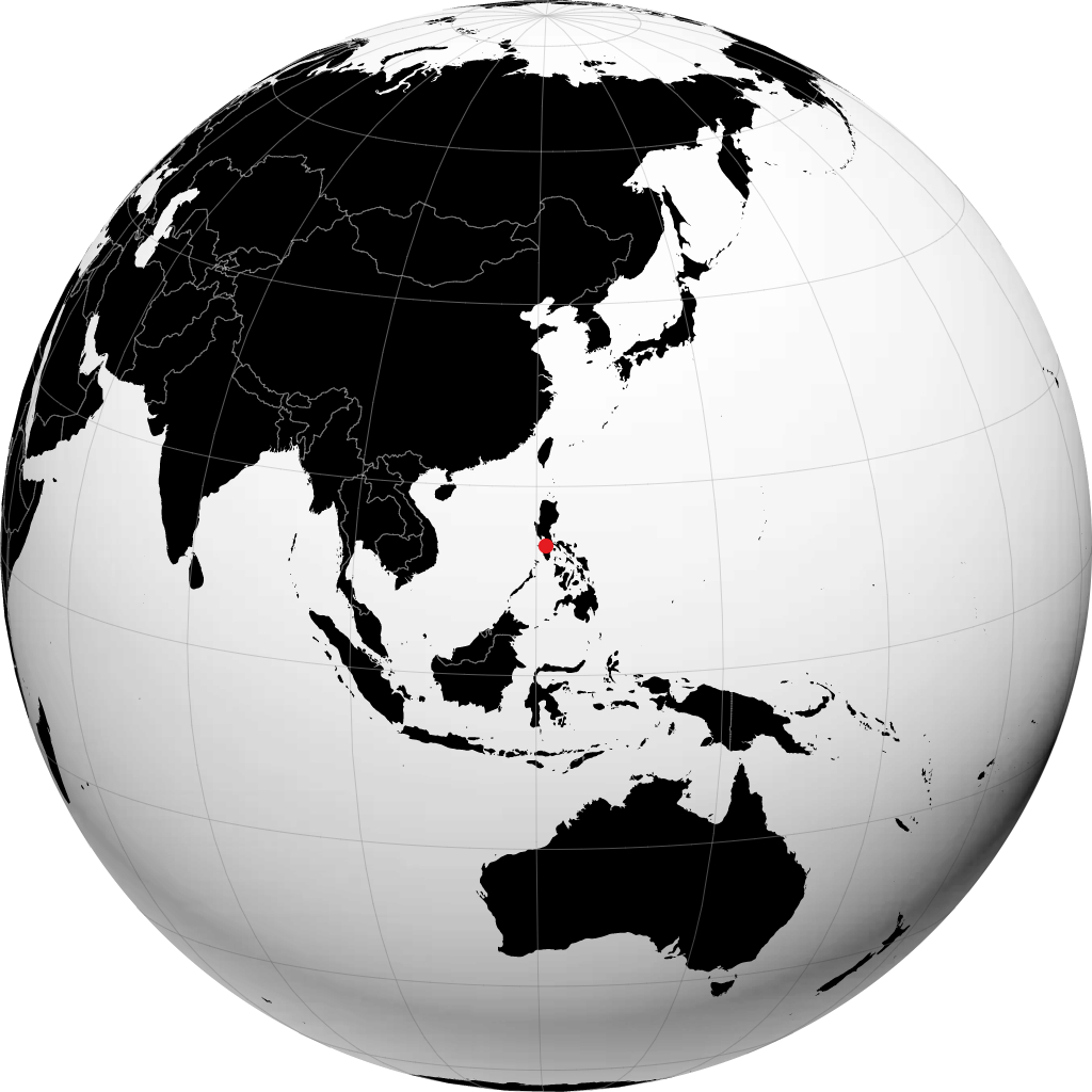 Batangas á hnöttnum