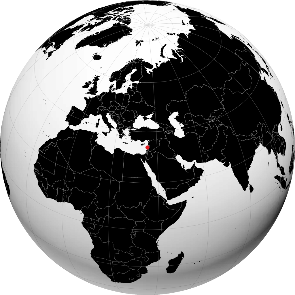 Beirut á hnöttnum