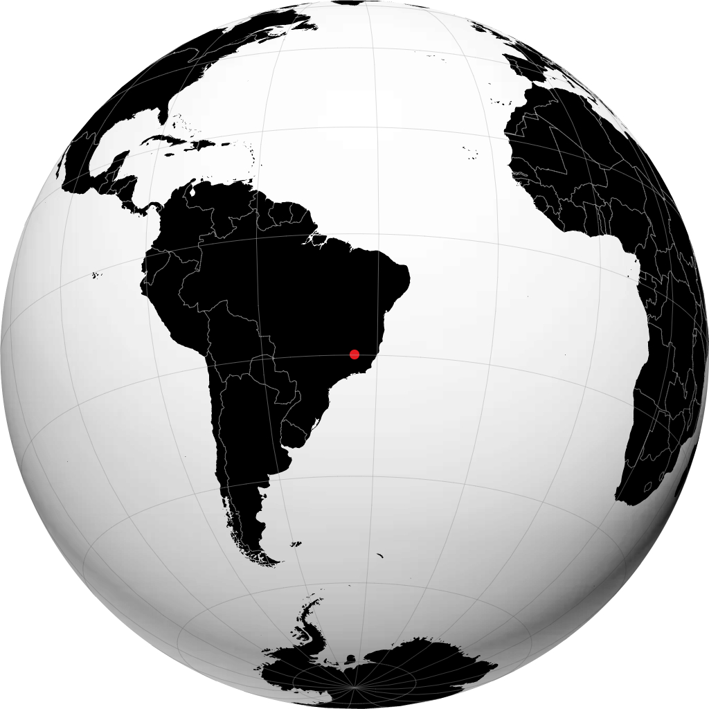 Belo Horizonte á hnöttnum
