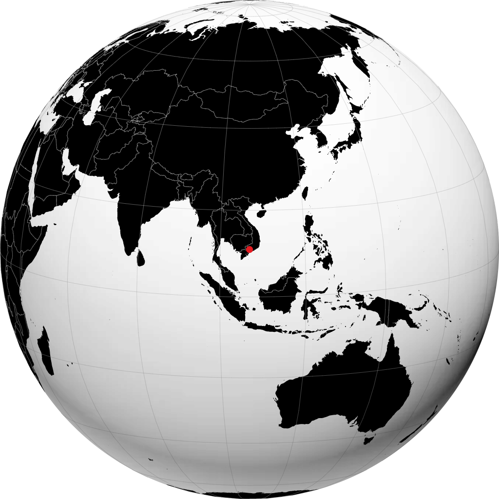 Bien Hoa á hnöttnum