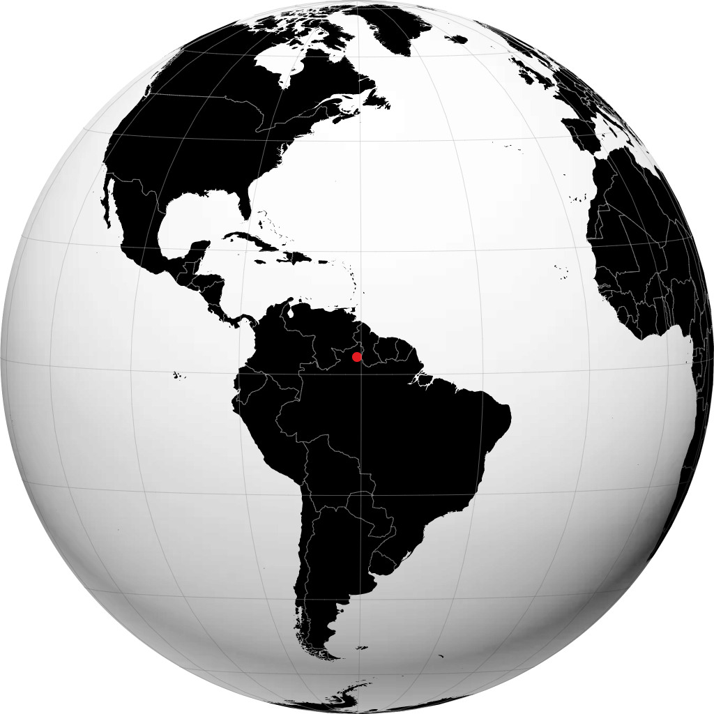 Boa Vista á hnöttnum