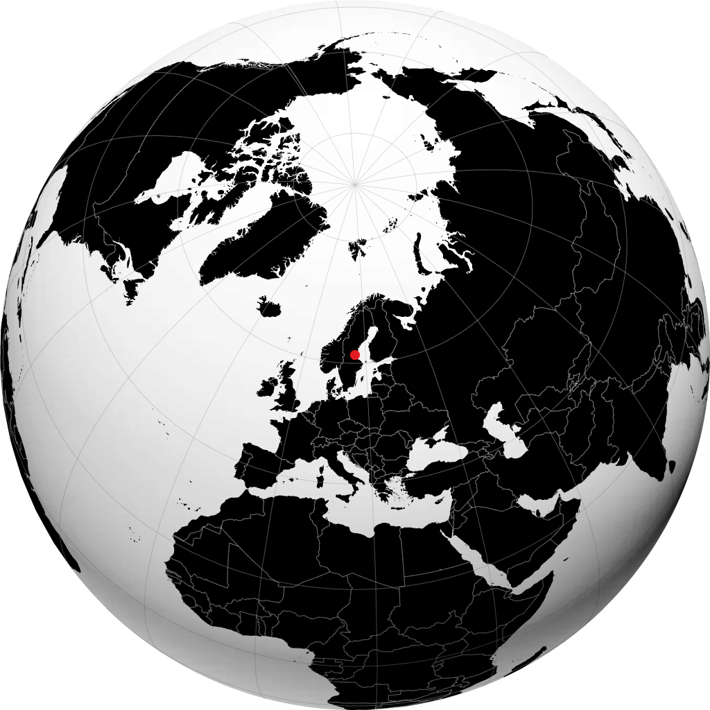 Bollnas á hnöttnum