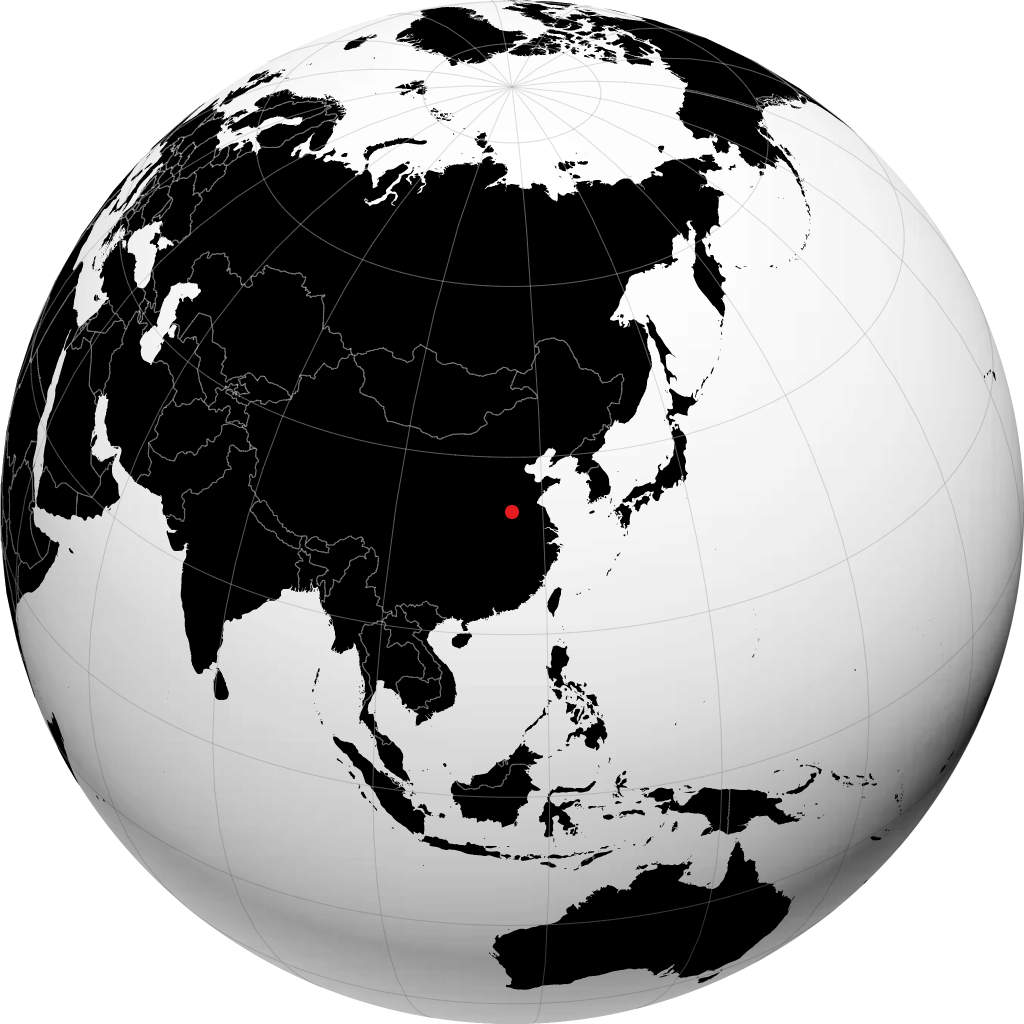 Bozhou á hnöttnum