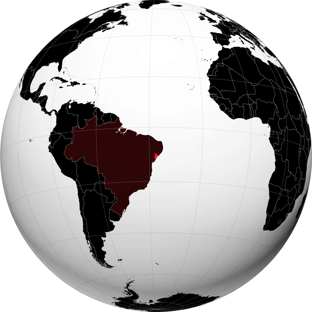 Sergipe á hnöttnum