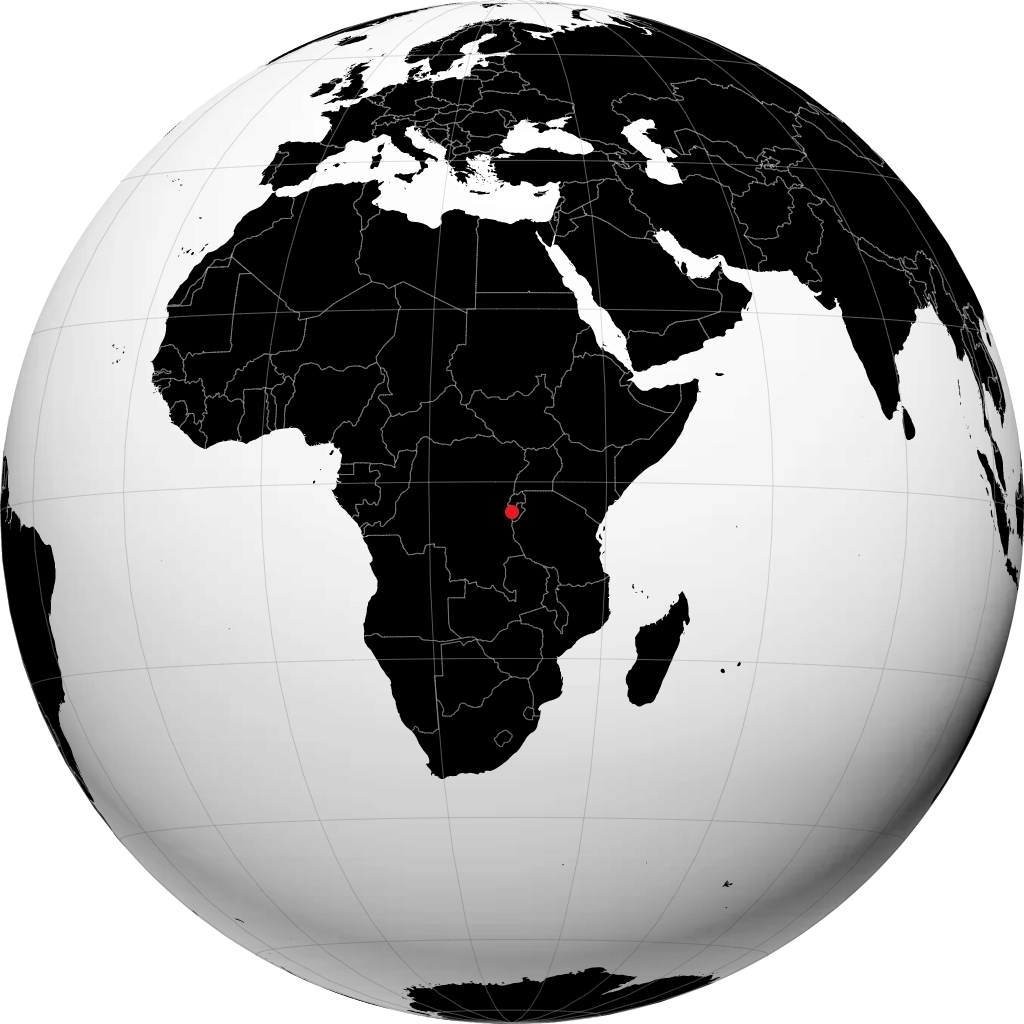 Bujumbura á hnöttnum