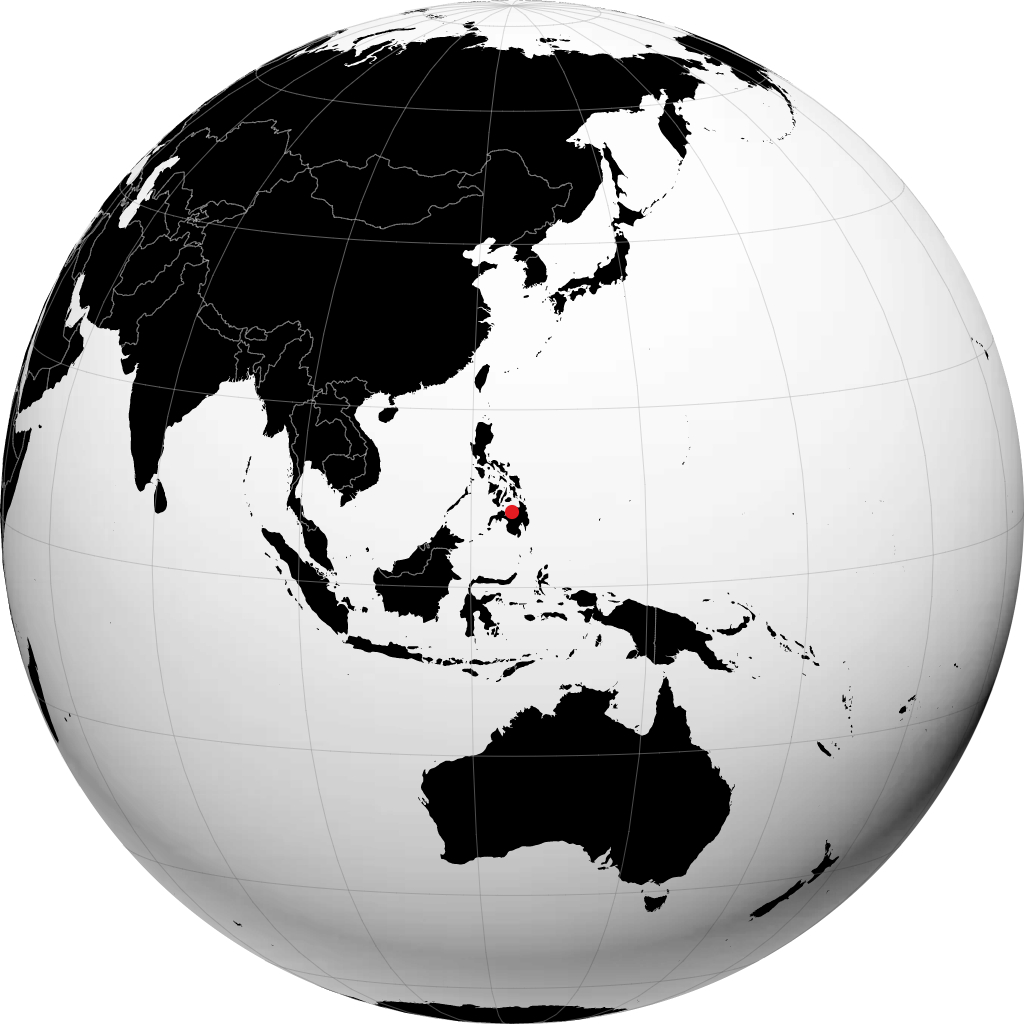 Cagayan de Oro á hnöttnum