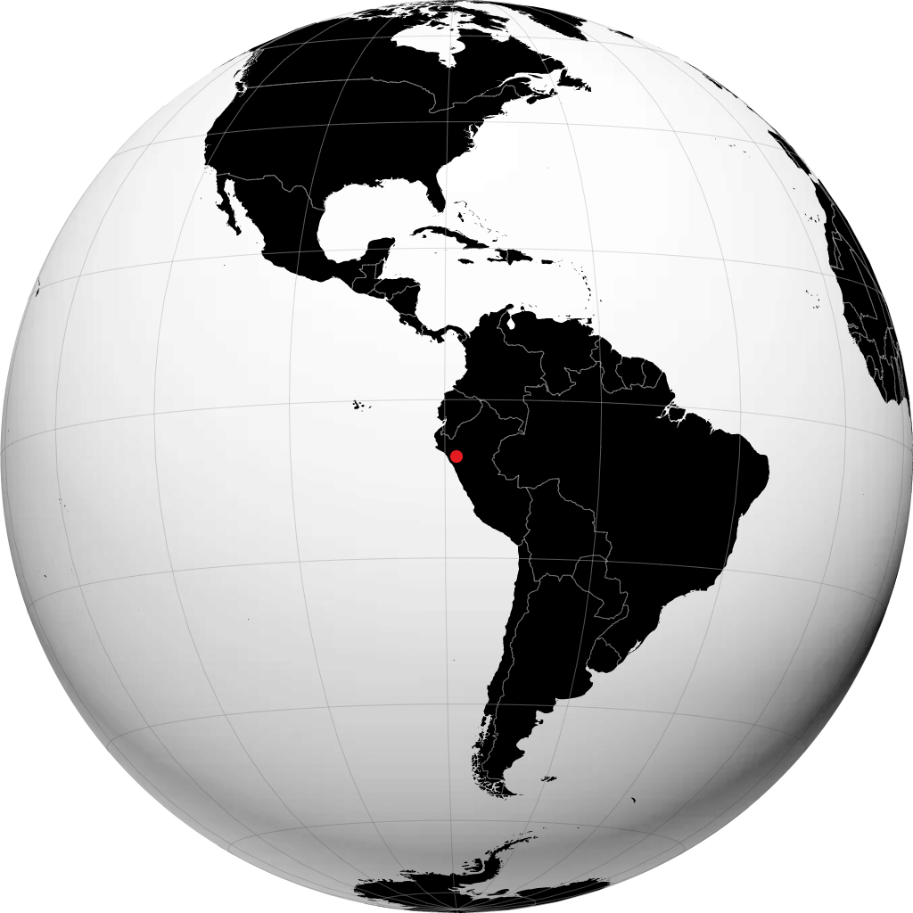 Cajamarca á hnöttnum