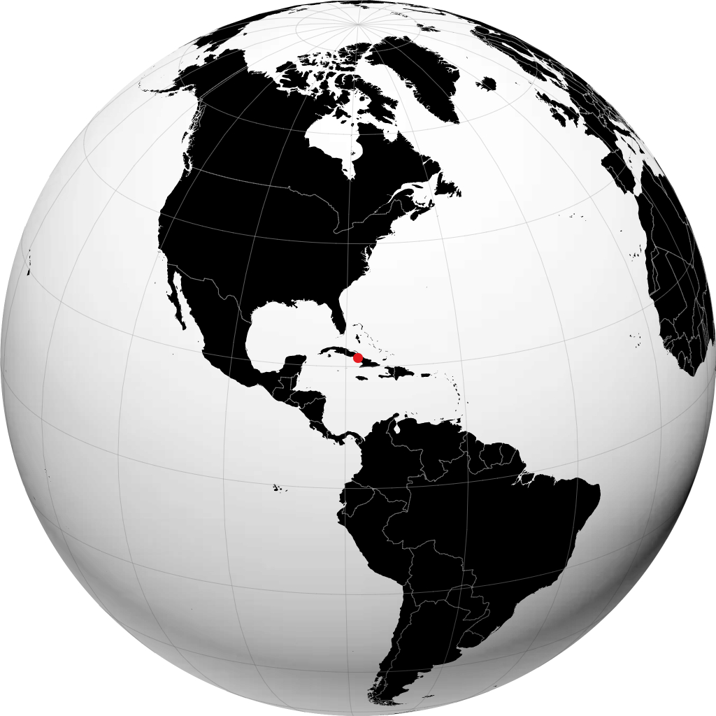 Camagüey á hnöttnum