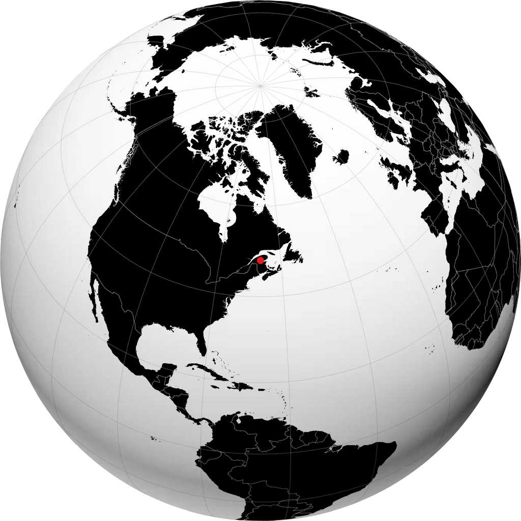 Campbellton á hnöttnum