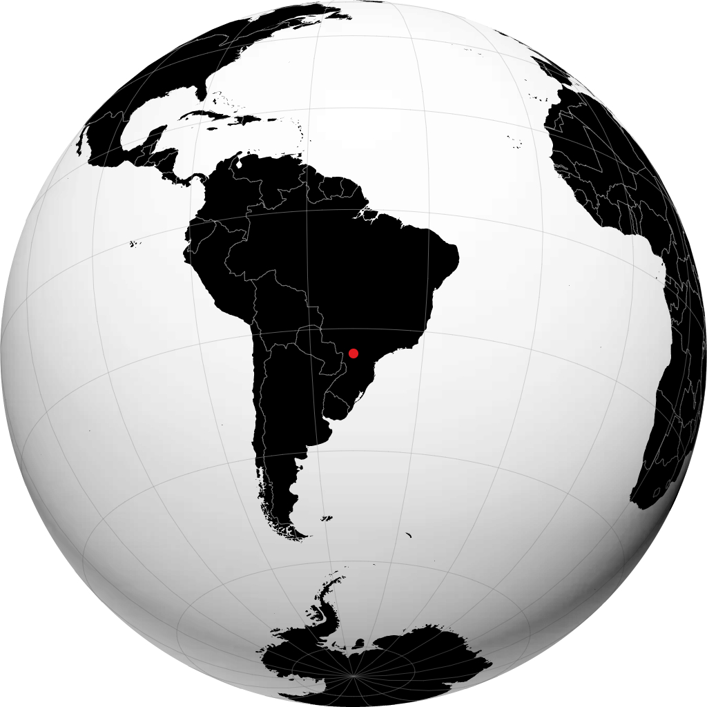 Campo Mourao á hnöttnum