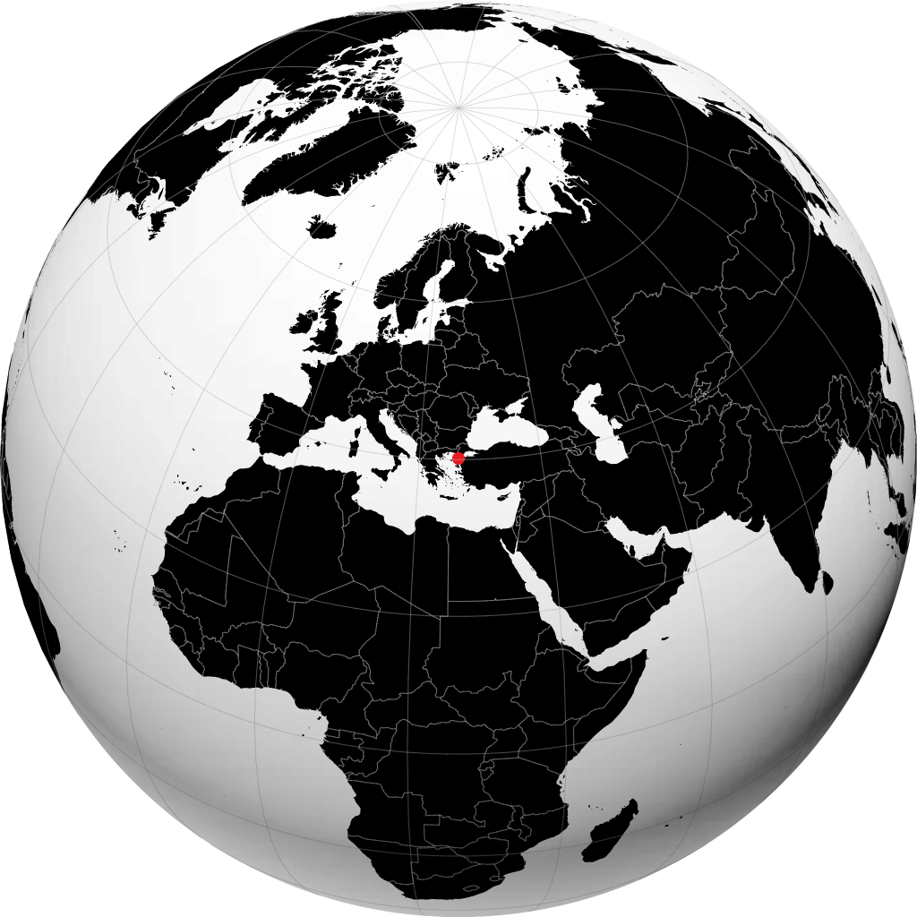 Çanakkale á hnöttnum