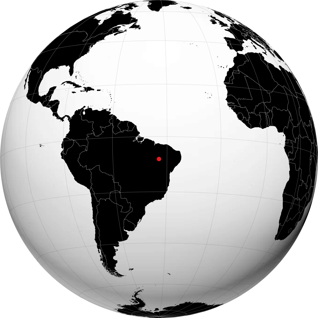 Canto do Buriti á hnöttnum