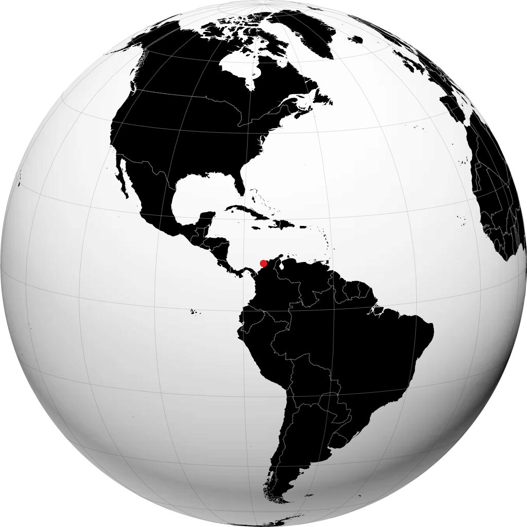 Cartagena á hnöttnum