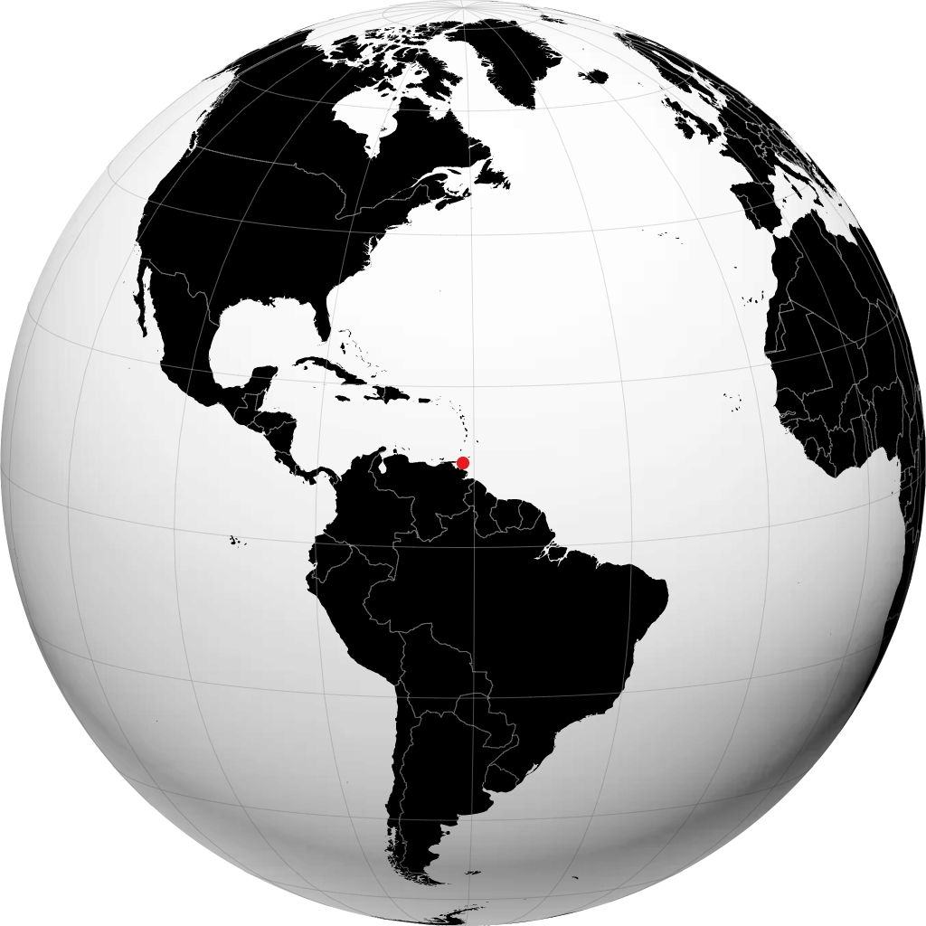 Chaguanas á hnöttnum