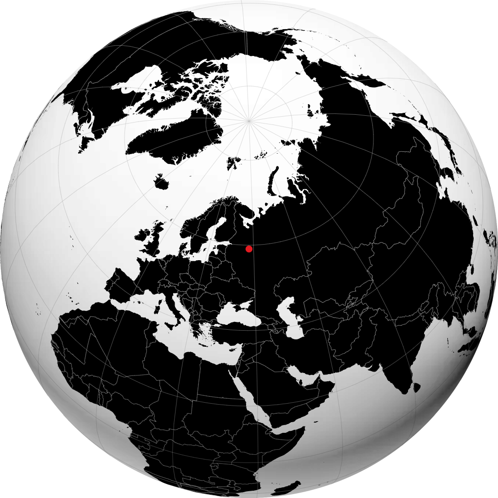Cherepovets á hnöttnum