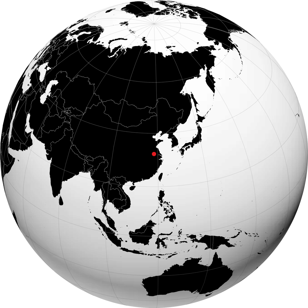 Chuzhou á hnöttnum