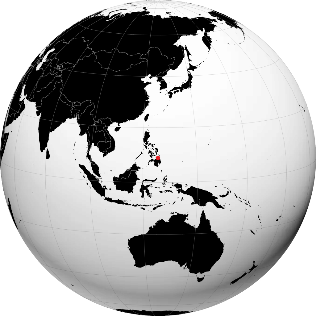 City of Butuan á hnöttnum