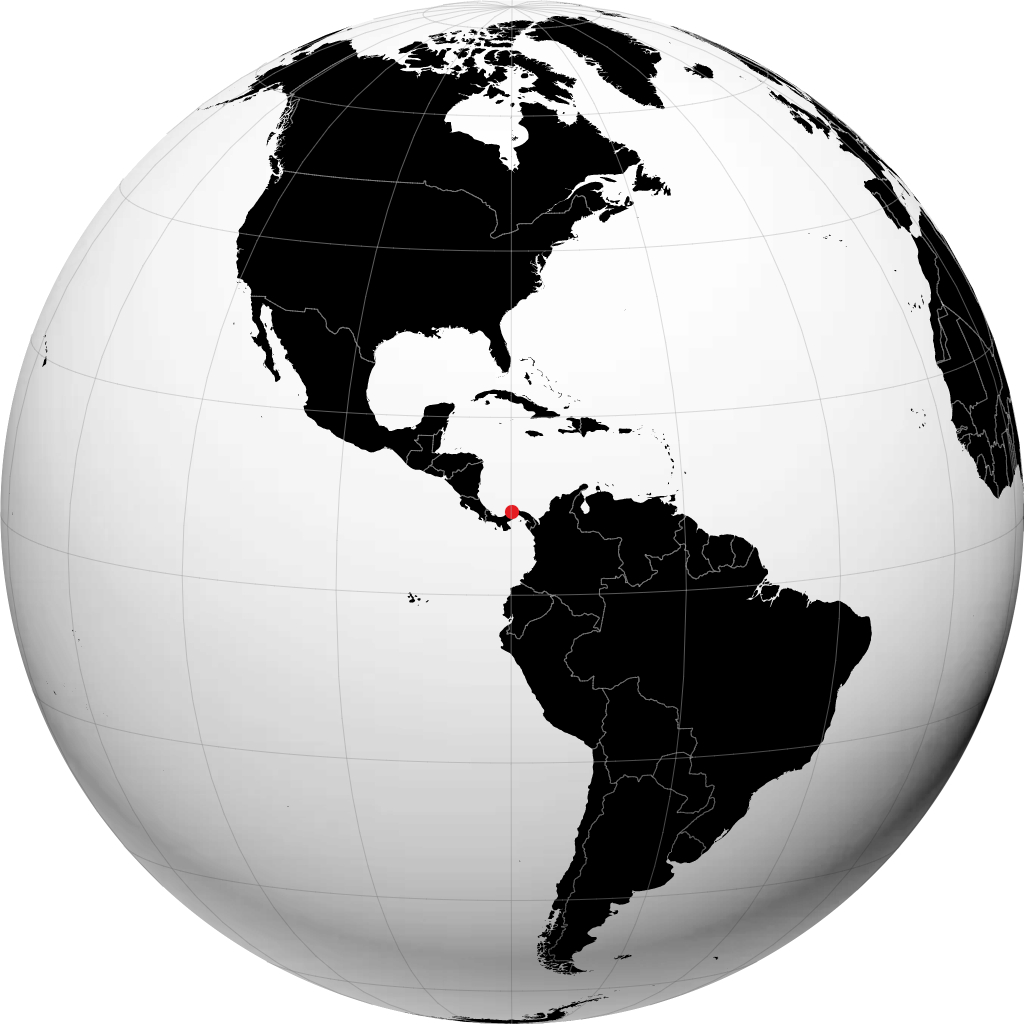Colón á hnöttnum