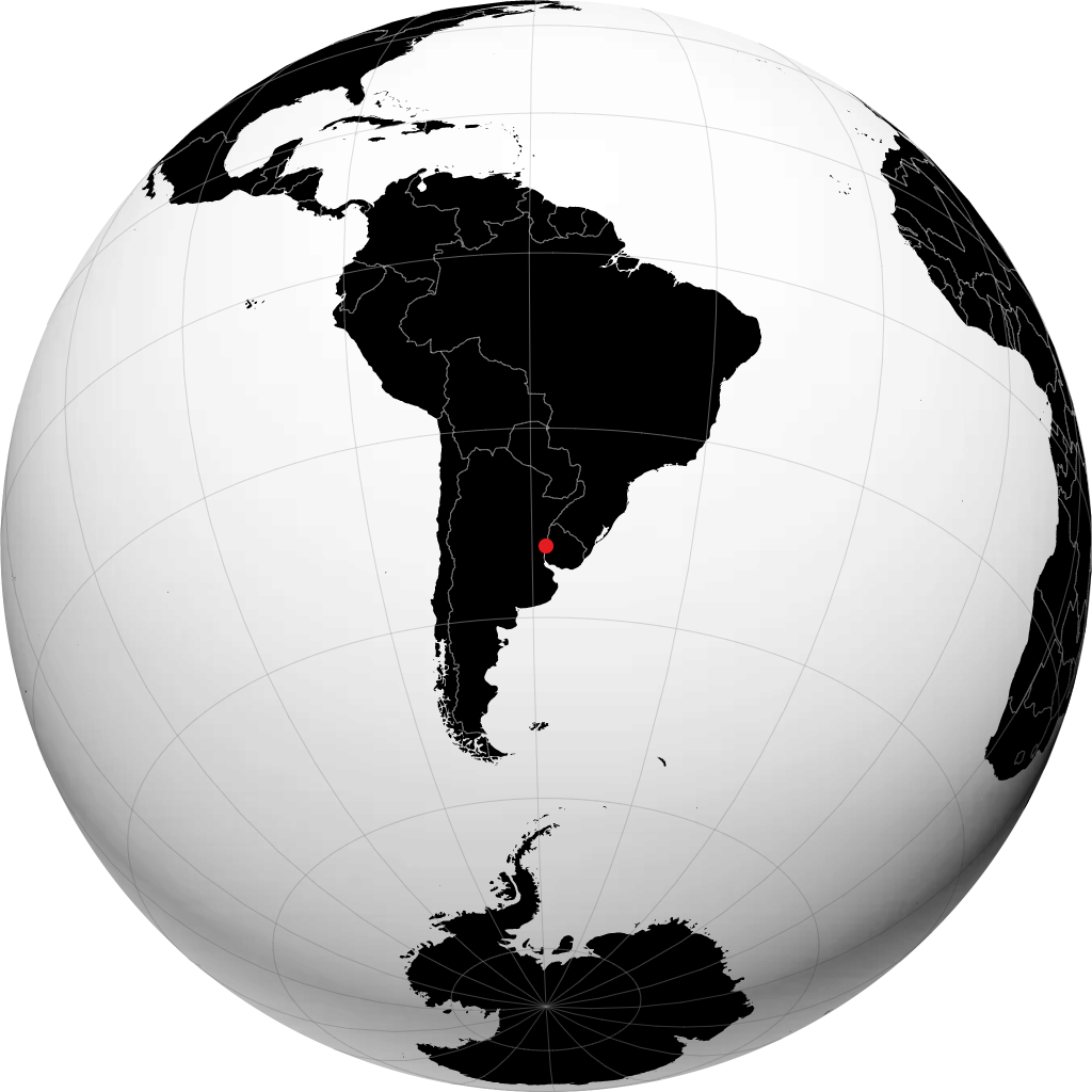 Concepción del Uruguay á hnöttnum