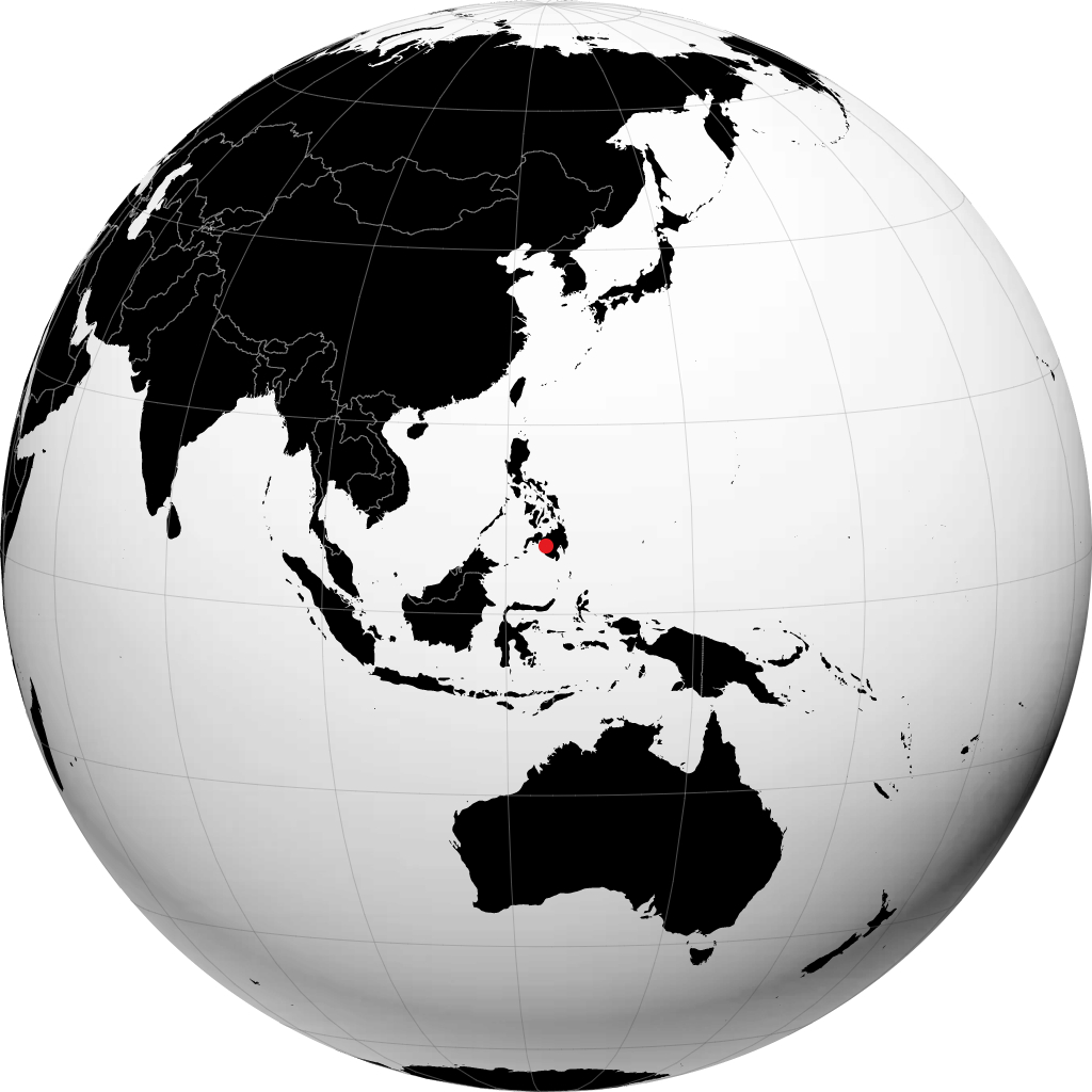 Cotabato City á hnöttnum