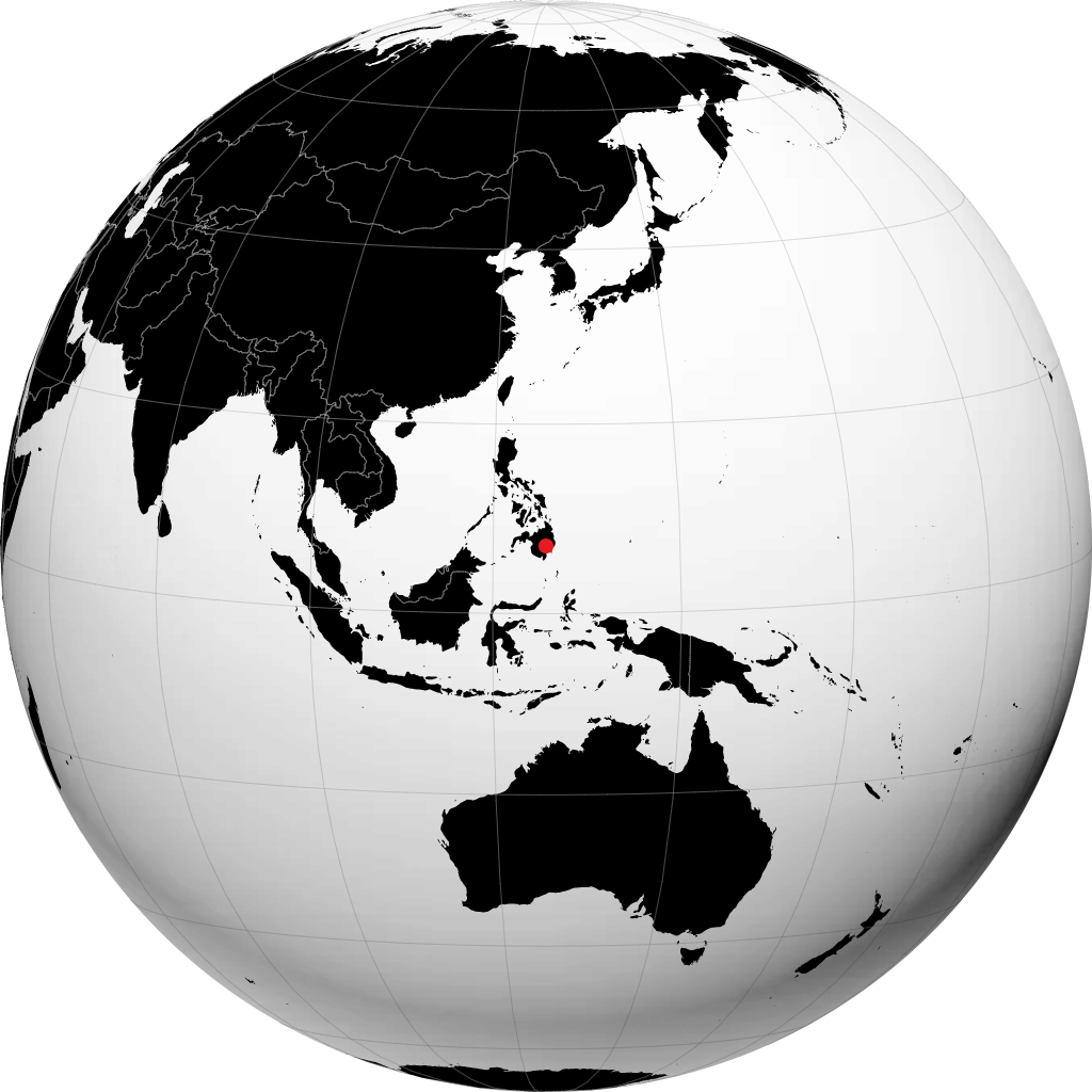 Davao á hnöttnum