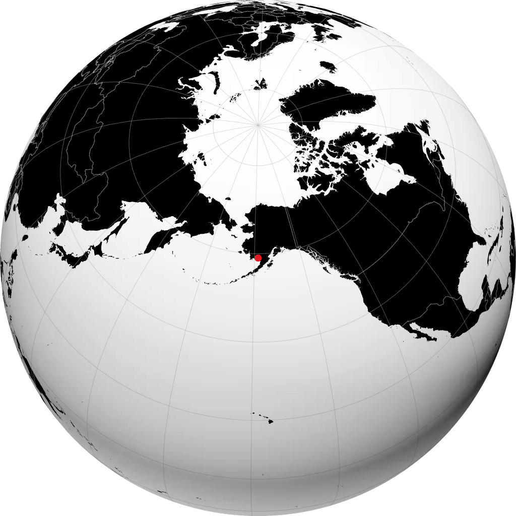 Dillingham á hnöttnum