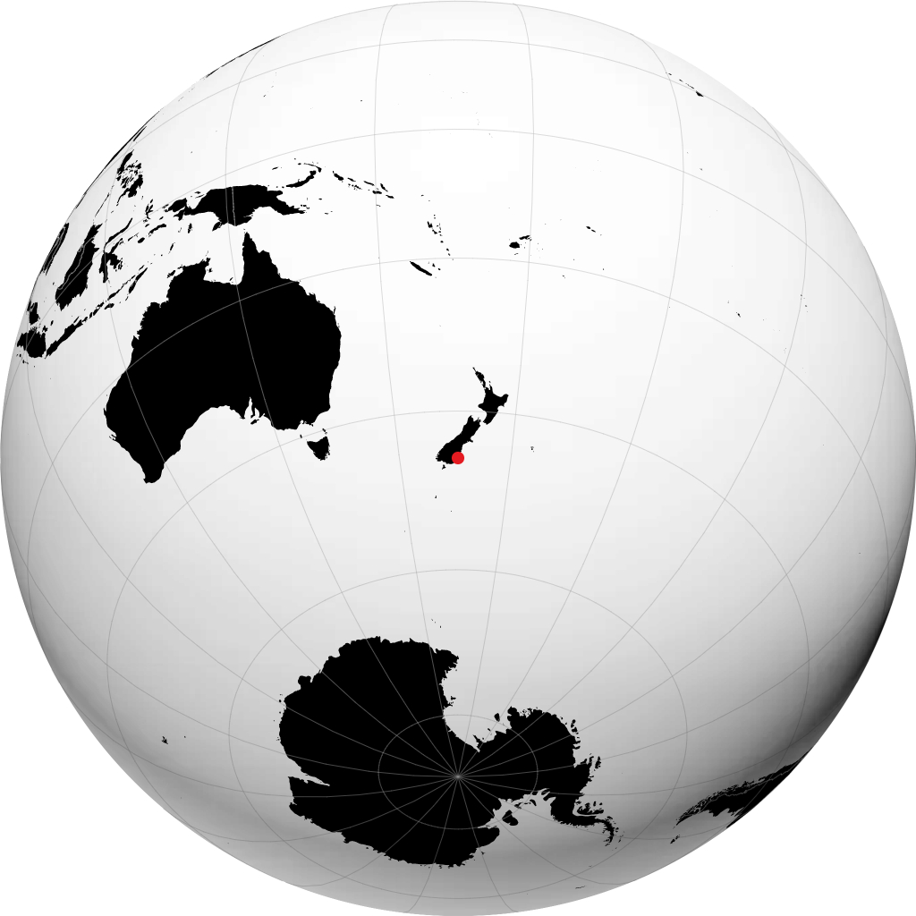 Dunedin á hnöttnum