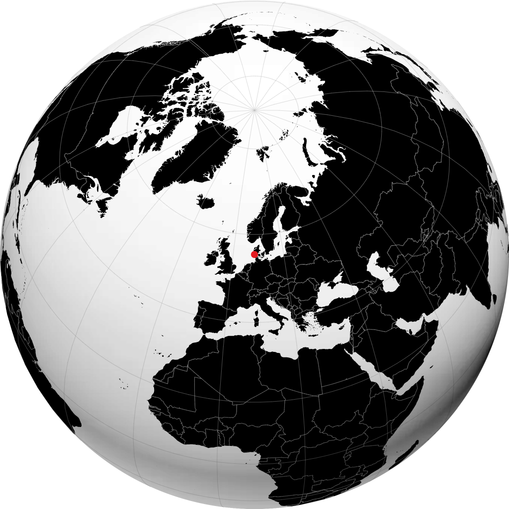 Esbjerg á hnöttnum