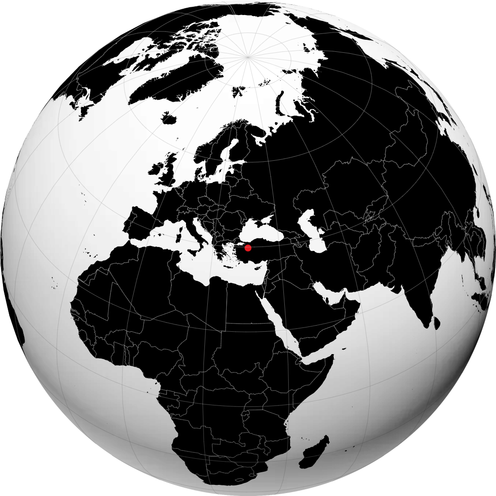 Eskişehir á hnöttnum