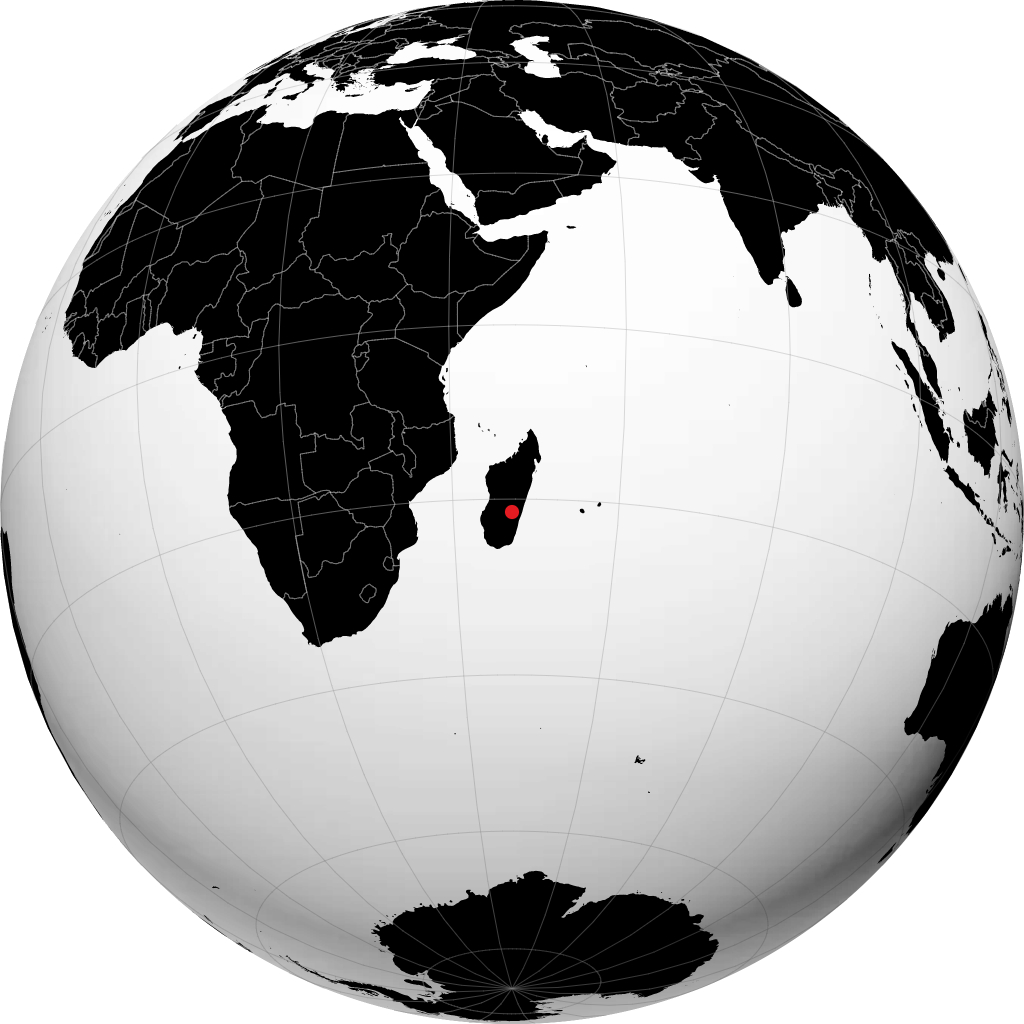 Fianarantsoa á hnöttnum