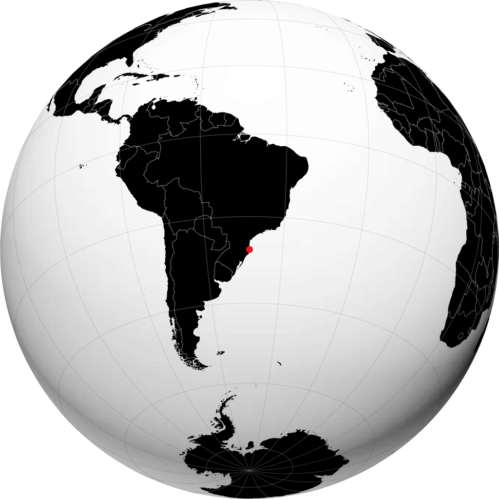 Florianópolis á hnöttnum