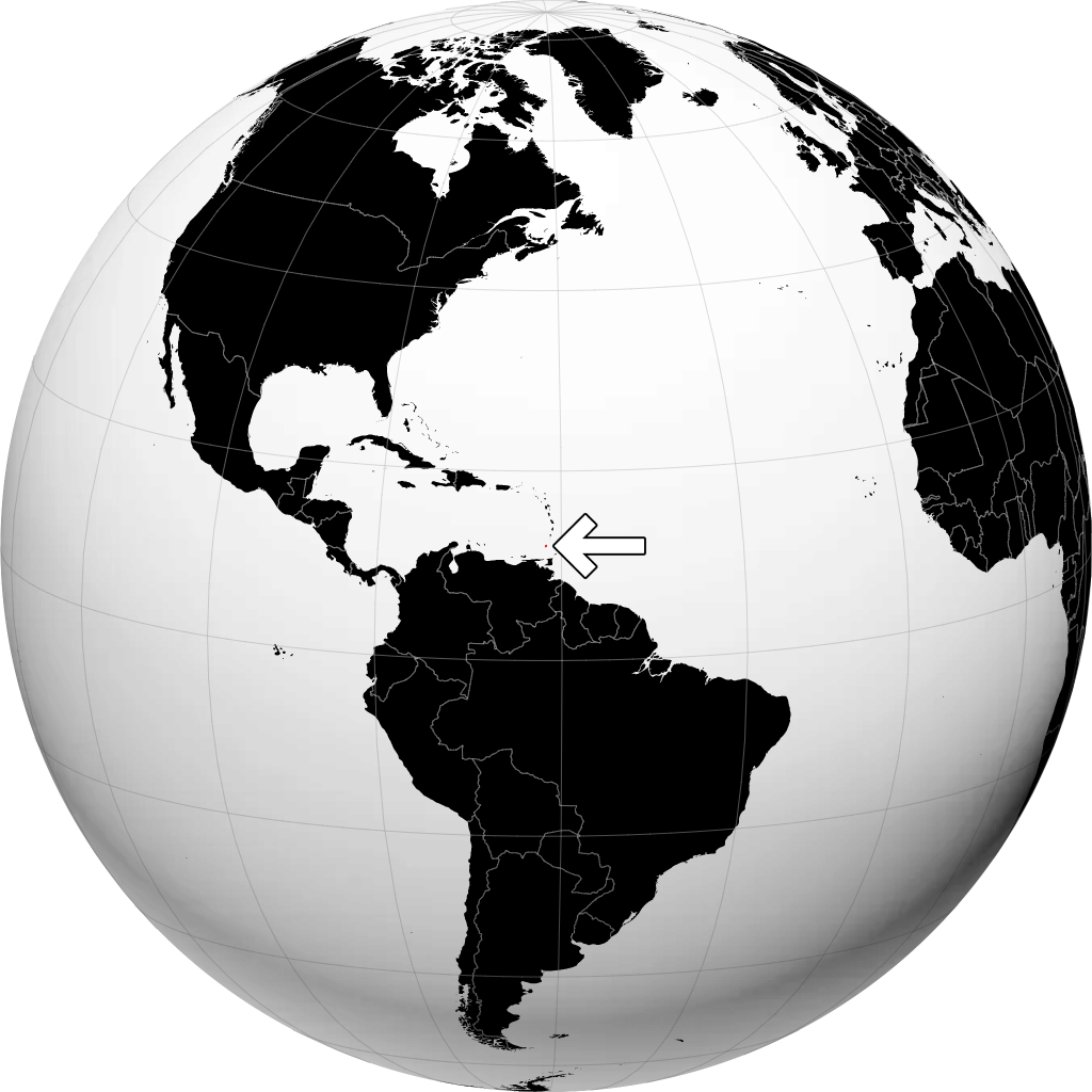 Grenada á hnöttnum