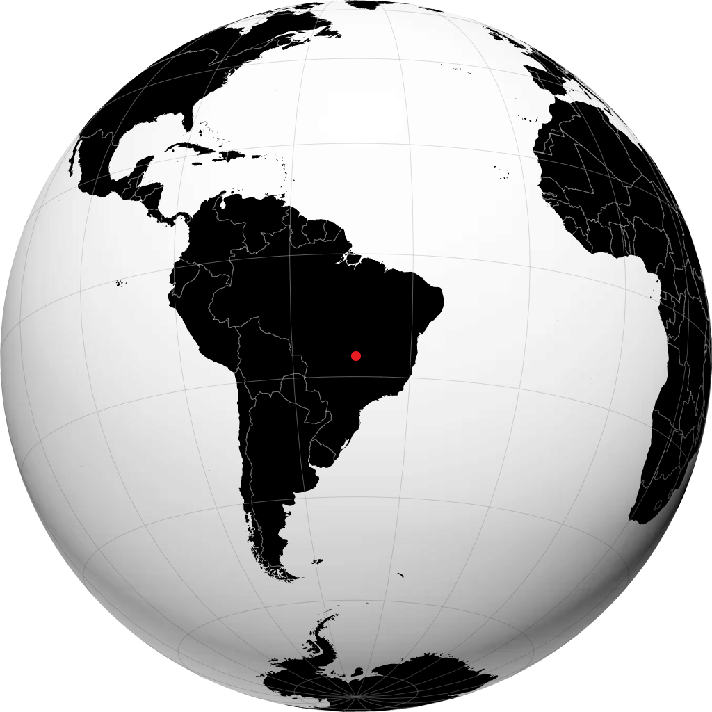 Goiânia á hnöttnum