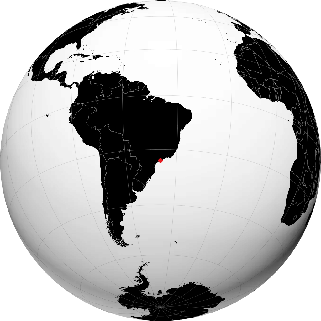 Guarujá á hnöttnum