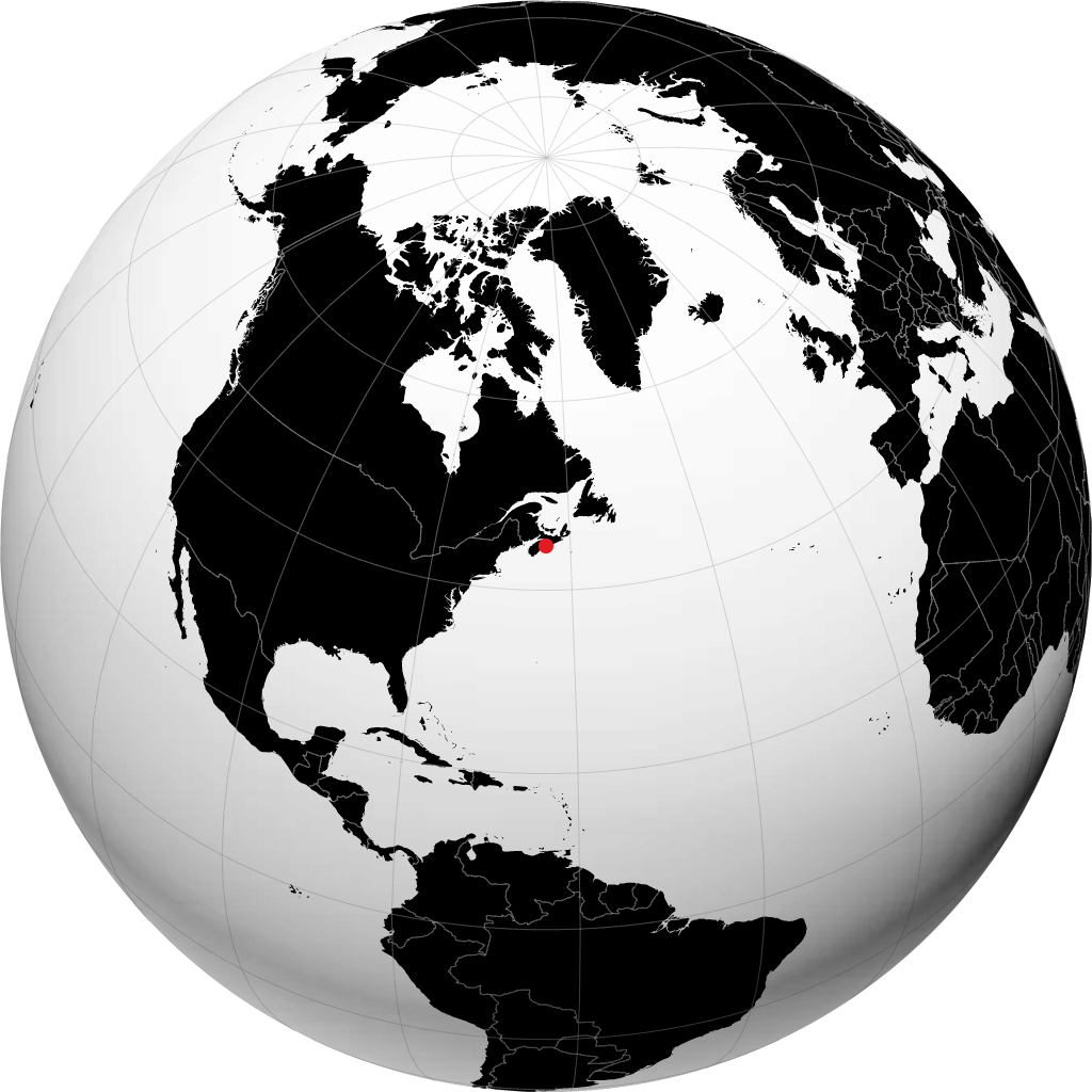 Halifax á hnöttnum