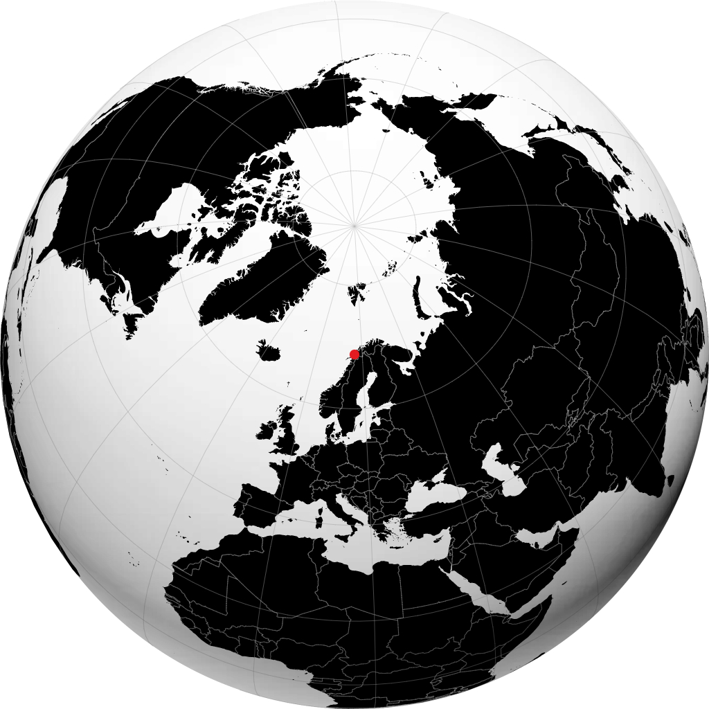 Harstad á hnöttnum