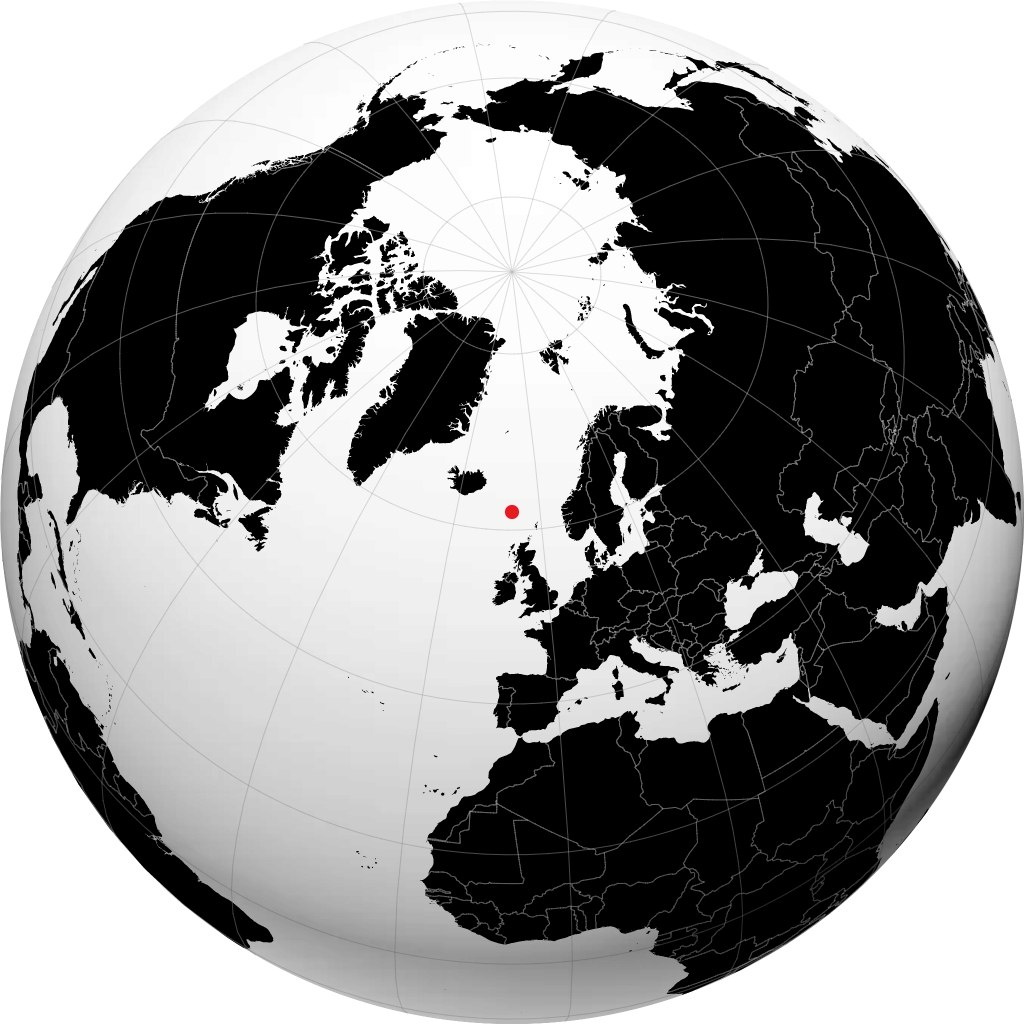Hoyvík á hnöttnum