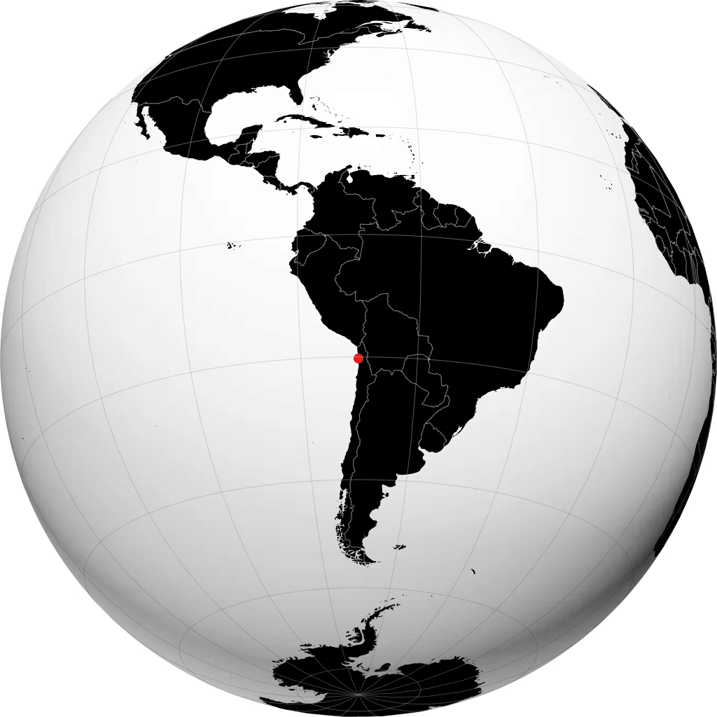 Iquique á hnöttnum