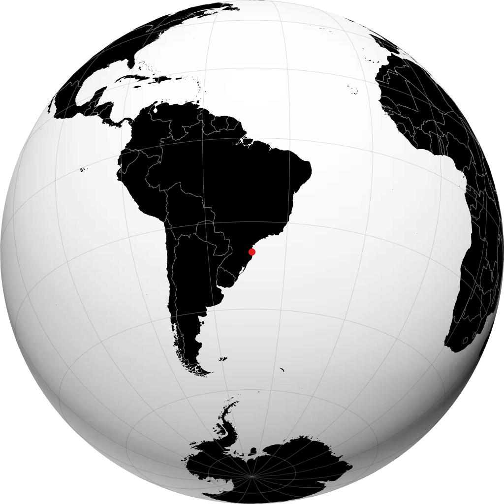 Itajaí á hnöttnum