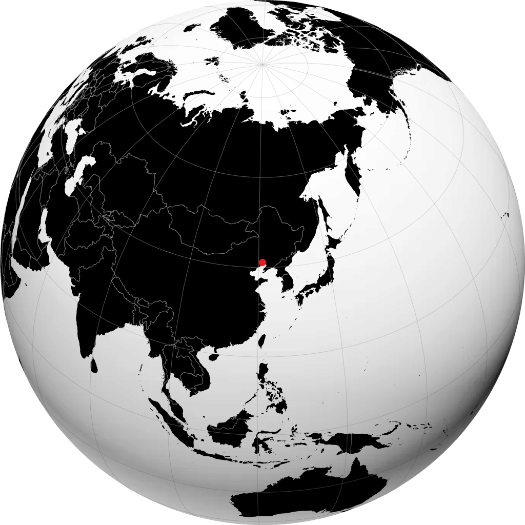 Jinzhou á hnöttnum