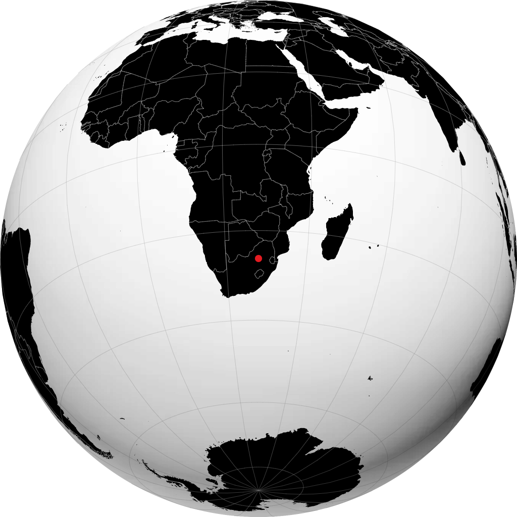 Johannesburg á hnöttnum